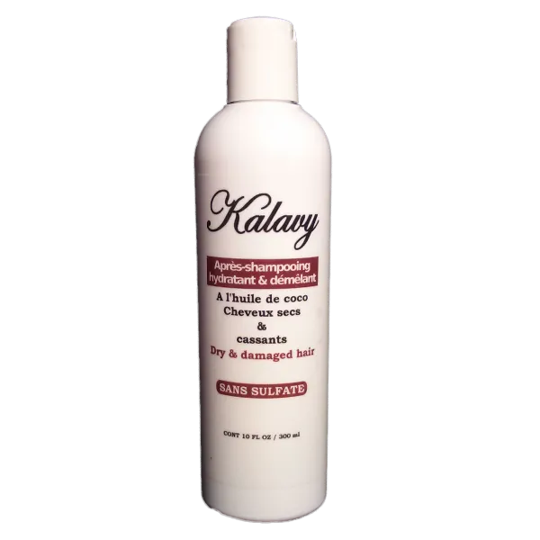 après shampooing hydratant et démélant kalavy