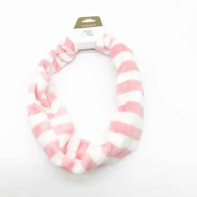 bandeau de douche rose 