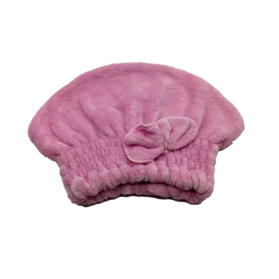 bonnet microfibre rose