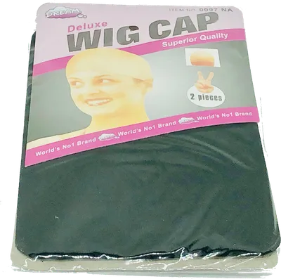 bonnet perruque noir 