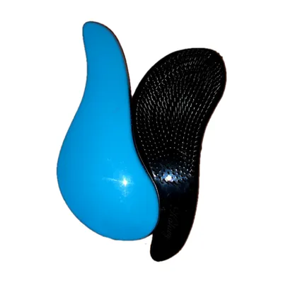 brosse démêlante bleu