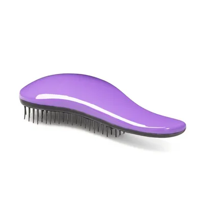 brosse démêlante violet
