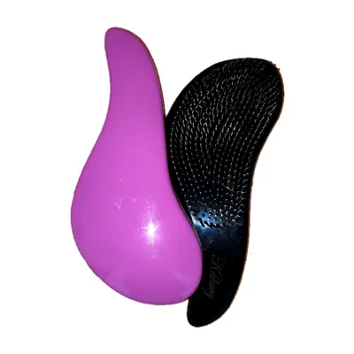 Brosse démêlante violette kalavy