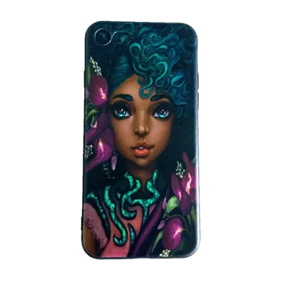 coque téléphone apple fille afro 4 babaite 