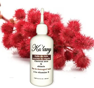 huile de ricin au nigelle Kalavy