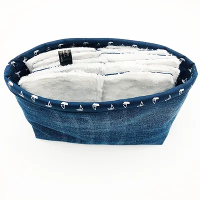 lingette lavable petit bateau eponge bambou 
