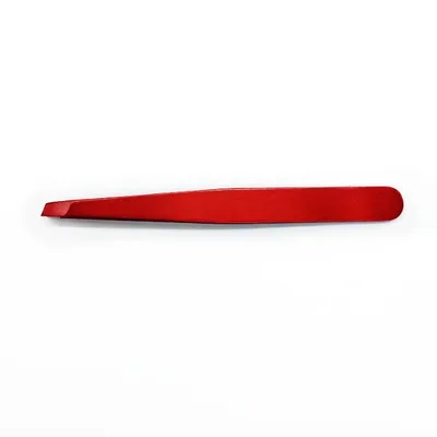 pince à épiler rouge