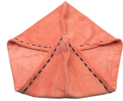 serviette turban orange