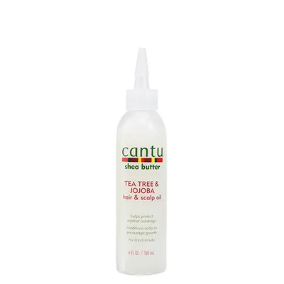 tea tree & jojoba hair & scalp oil cantu 