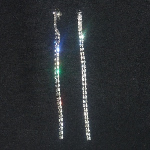 Boucles d'oreilles strass