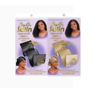 foulard en satin stay on satin