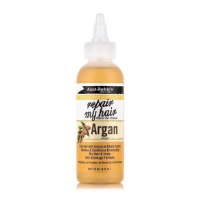 huile d'argan repair my hair aunt jackie's