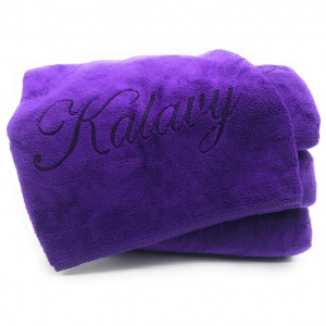 serviette violet kalavy