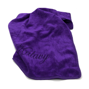 serviette violette