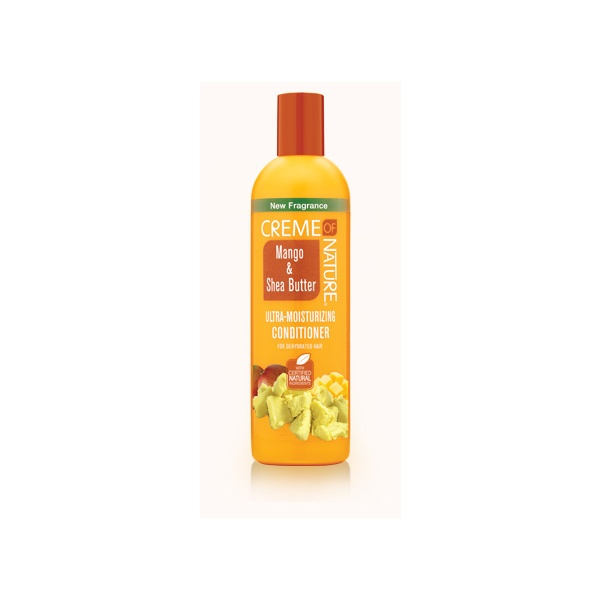 Après shampooing au beurre de karité et mangue creme of nature