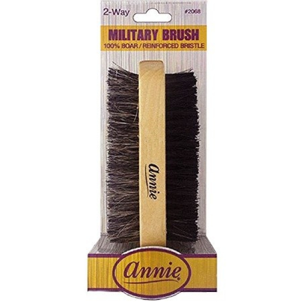 Brosse militaire en poil de sanglier 