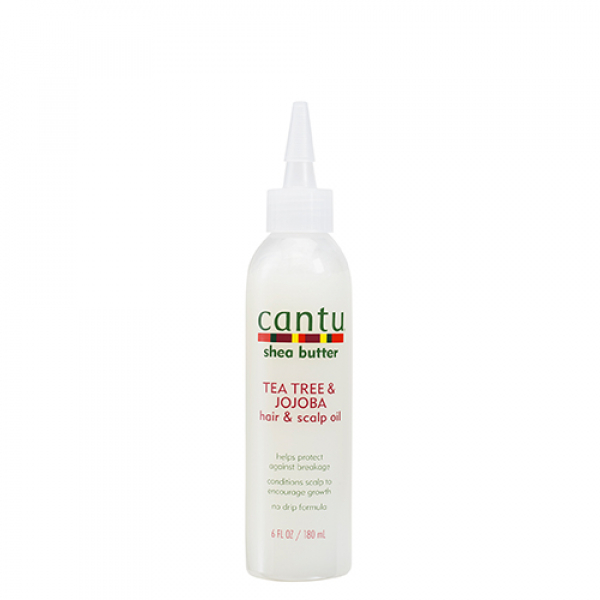 tea tree & jojoba hair & scalp oil cantu 